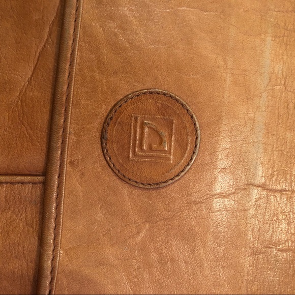 Authentic Dilana Design Vintage Leather Briefcase - Picture 6 of 9